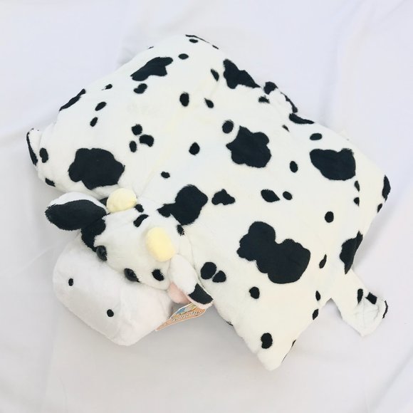 D’Peluche Cozi Cow Pillow Pet 🐮 - Picture 1 of 4